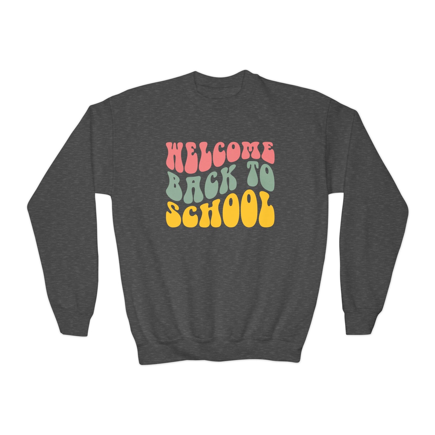 Willkommen zurück in der Schule Sweatshirt für Kinder
