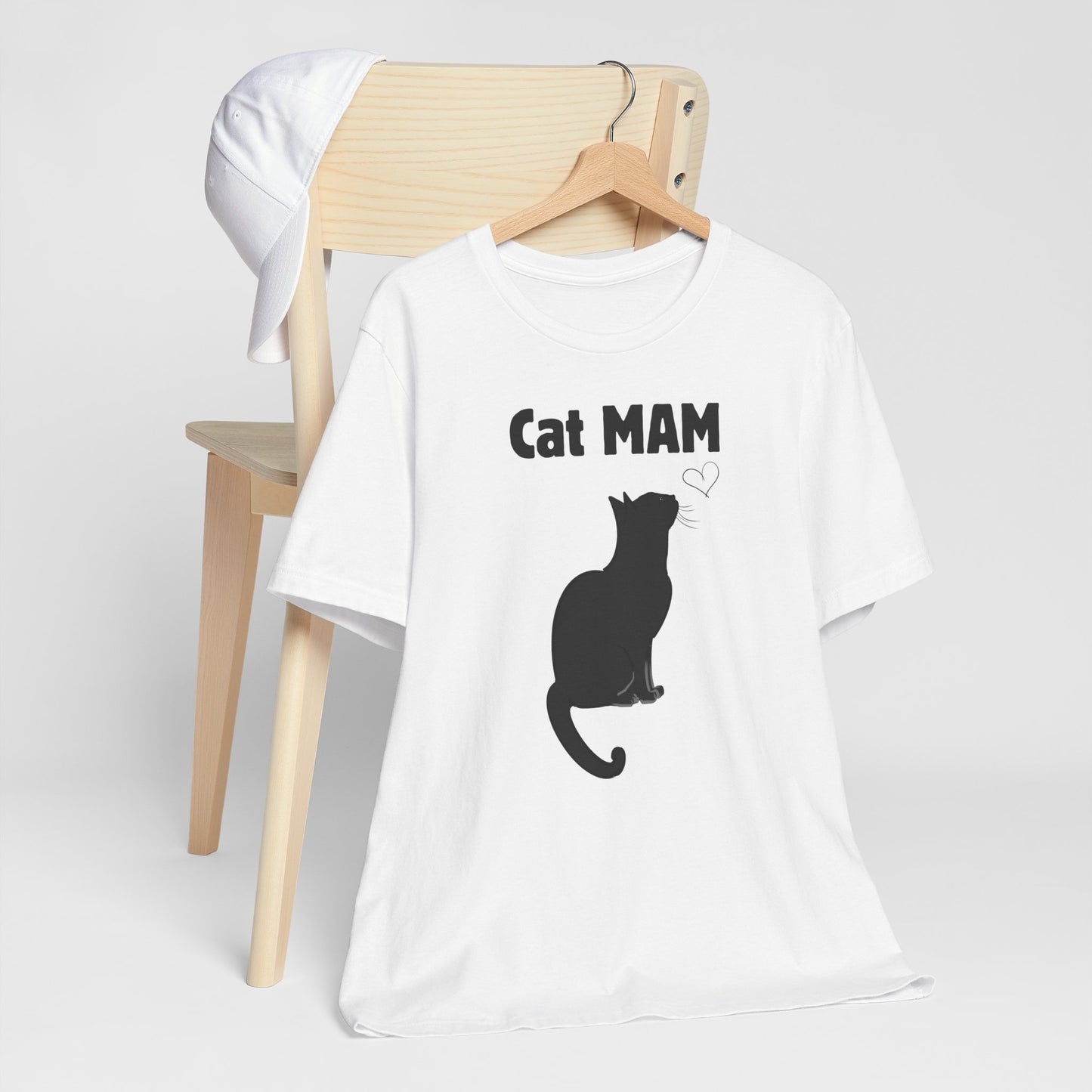 Katzenmütter-Kurzarm-T-Shirt